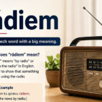 Rádiem: The Simple Czech Word with a Big Meaning