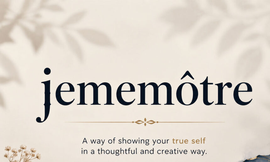 Jememôtre: What This Strange Word Really Means