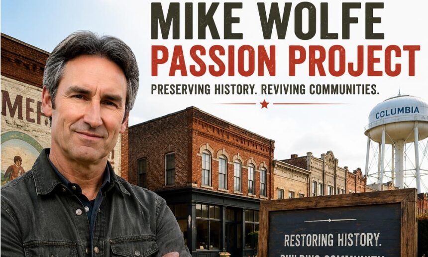 Mike Wolfe Passion Project: How He Brings Old Towns Back to Life