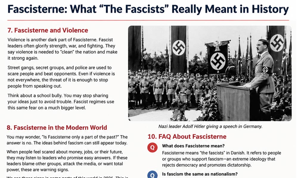 Fascisterne: What “The Fascists” Really Meant in History