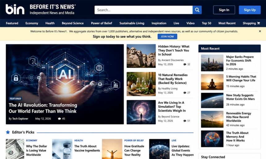 Before It’s News: Can You Really Trust This Citizen Journalism Site?
