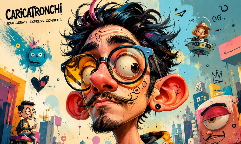 Caricatronchi: The New Digital Art Style Everyone Is Talking About