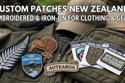 Custom Patches New Zealand: Embroidered & Iron-On for Clothing & Gear
