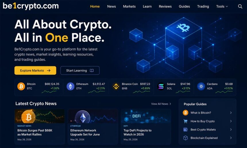 Be1Crypto.com Guide: Everything Beginners Need to Know in 2026
