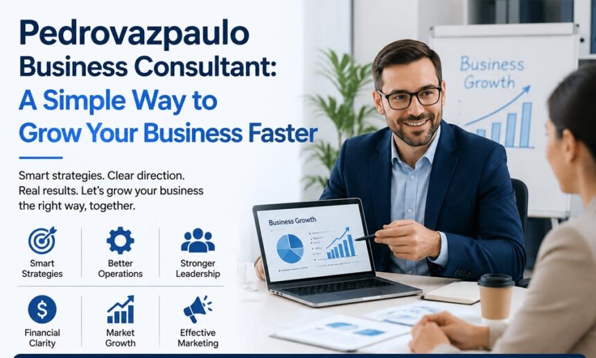 Pedrovazpaulo Business Consultant: A Simple Way to Grow Your Business Faster