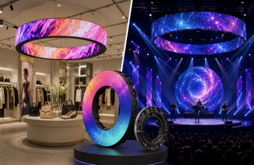 Where to Buy Ring LED Screens for Retail and Stage Applications
