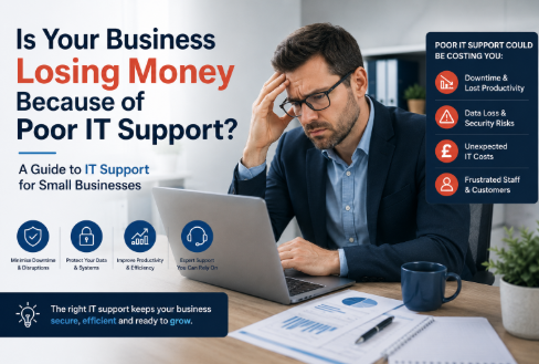 Is Your Business Losing Money Because of Poor IT Support? A Guide to IT Support for Small Businesses