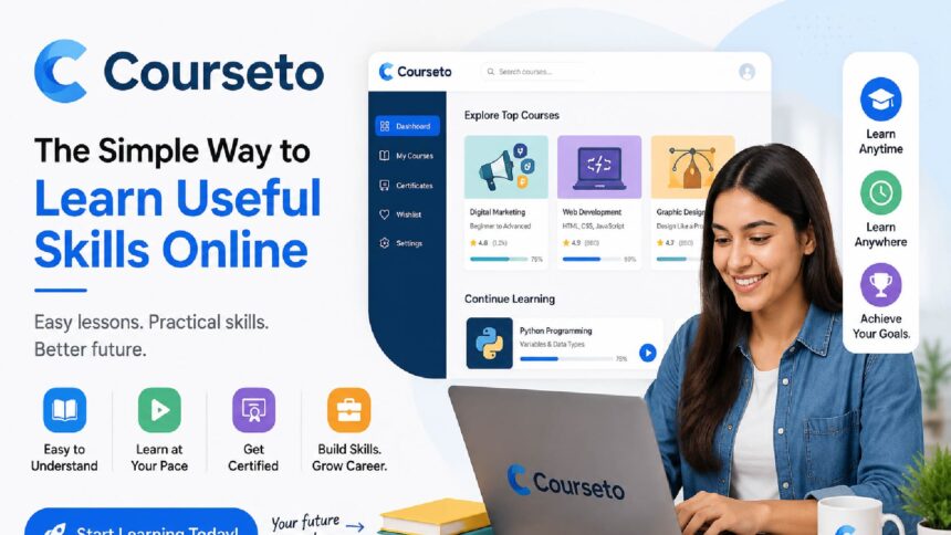 Courseto: The Simple Way to Learn Useful Skills Online