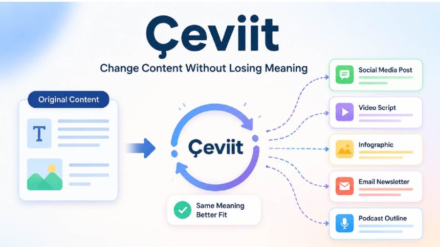Çeviit: How to Change Content Without Losing Meaning