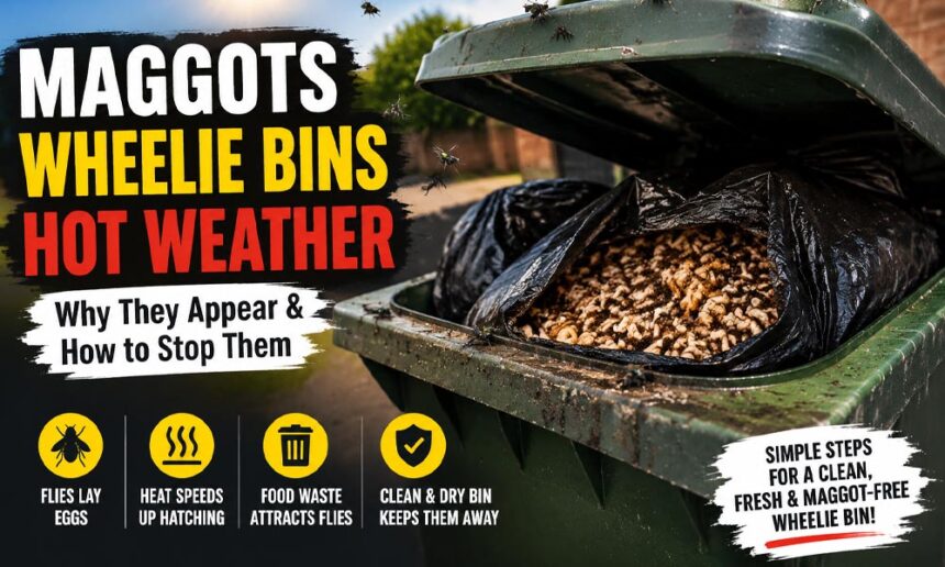 Maggots Wheelie Bins Hot Weather: Easy Ways to Keep Your Bin Clean