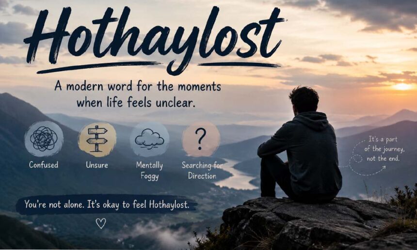 Hothaylost: The Modern Word That Perfectly Describes Feeling Lost