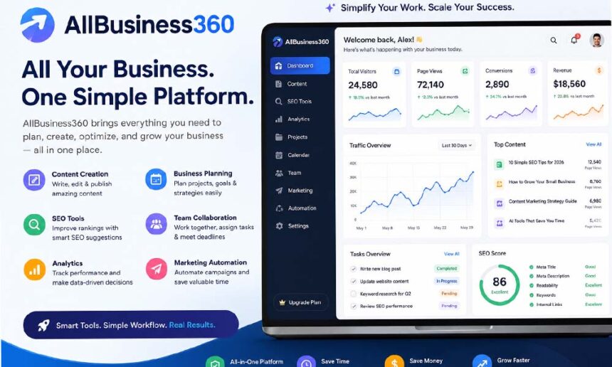 AllBusiness360: The Simple Business Tool That Does Everything in One Place
