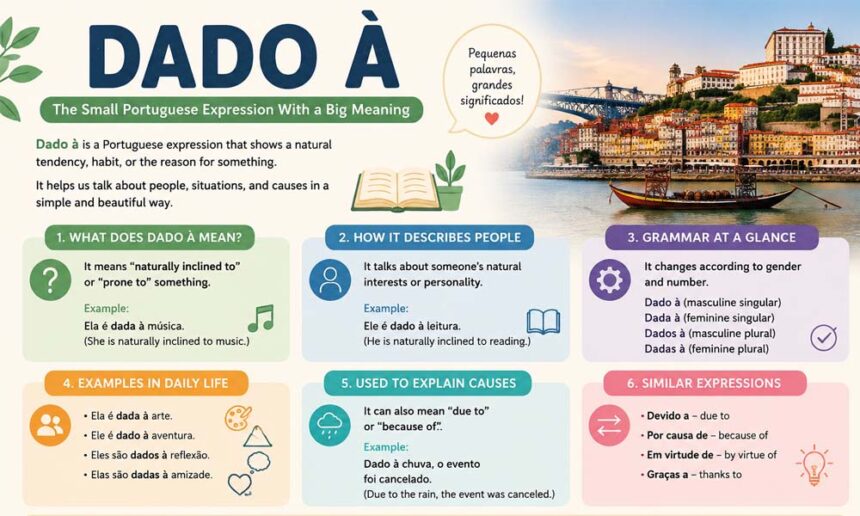 Dado À: The Small Portuguese Expression With a Big Meaning
