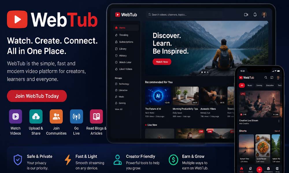 WebTub: A Simple Guide to the New Video Platform