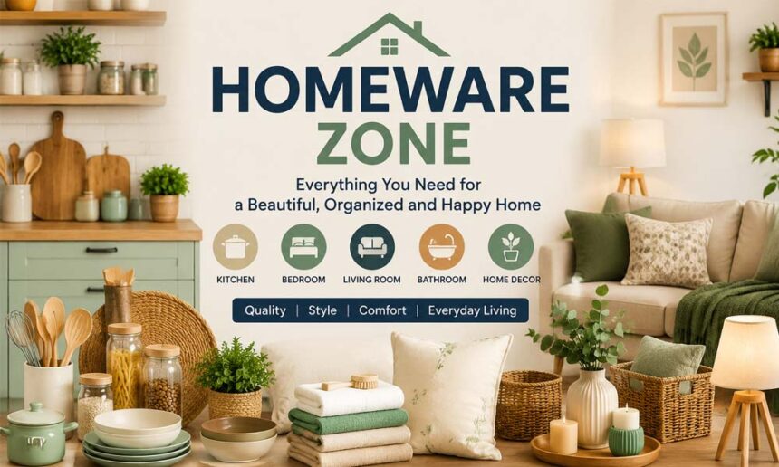 Homeware Zone: The Easy Guide to Creating a Calm, Organized, and Happy Home