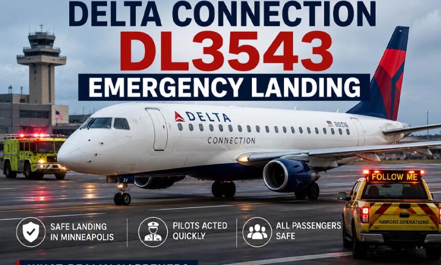 Delta Connection DL3543 Emergency Landing: What Really Happened?