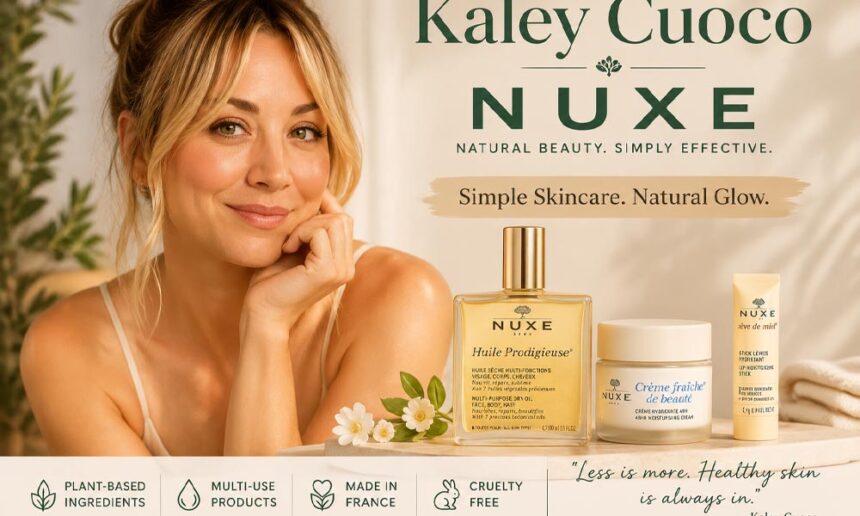 Kaley Cuoco NUXE: Is This the Secret Behind Her Natural Glow?