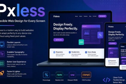 Pxless: A Simple Guide to Flexible Web Design