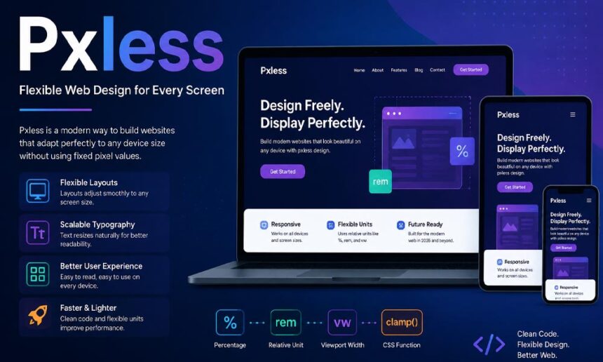 Pxless: A Simple Guide to Flexible Web Design