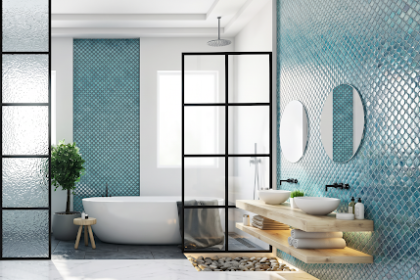 Fixed Glass Shower Screen