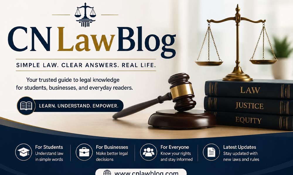 CNLawBlog: The Easy Legal Guide for Students, Businesses, and Everyday Readers