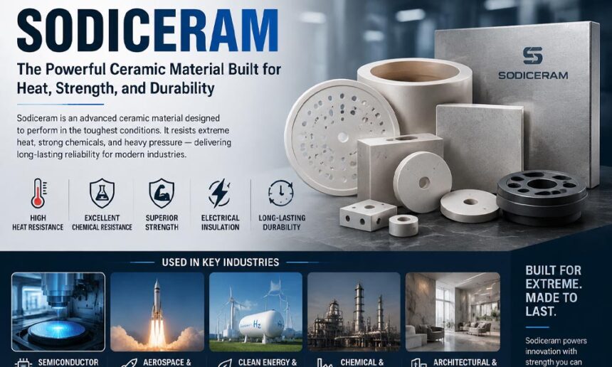 Sodiceram: The Powerful Ceramic Material Built for Heat, Strength, and Durability