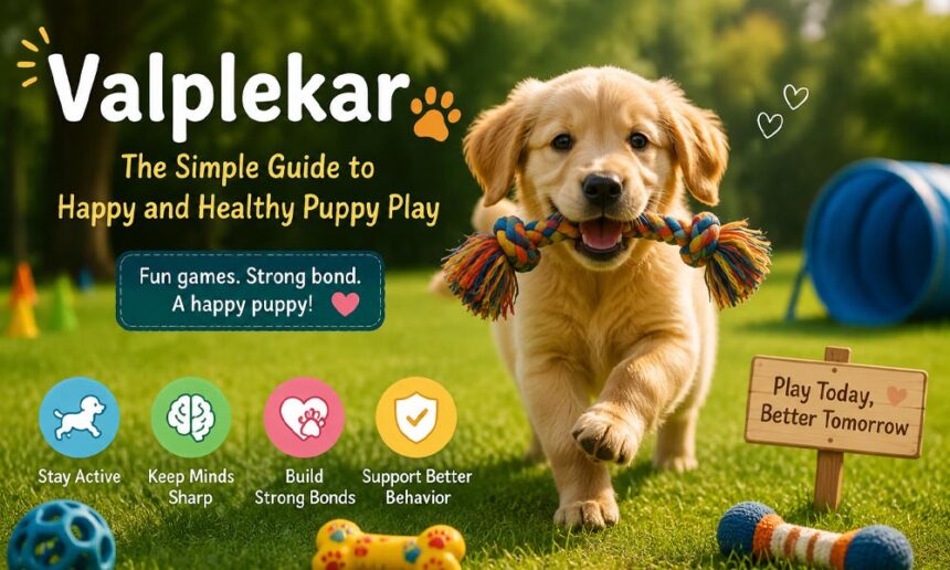 Valplekar: The Simple Guide to Happy and Healthy Puppy Play