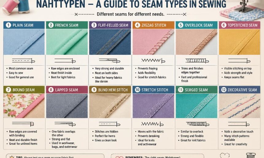 Nahttypen: A Simple Guide to Better Sewing