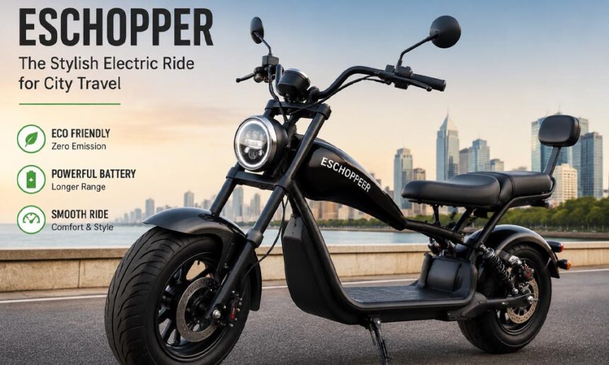 Eschopper: The Stylish Electric Ride for City Travel