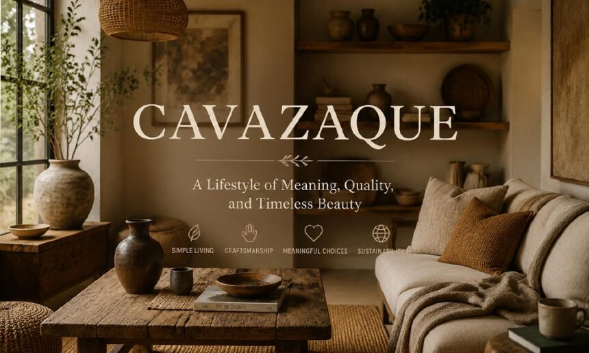 Cavazaque: Why More People Are Choosing a Slower and More Meaningful Life