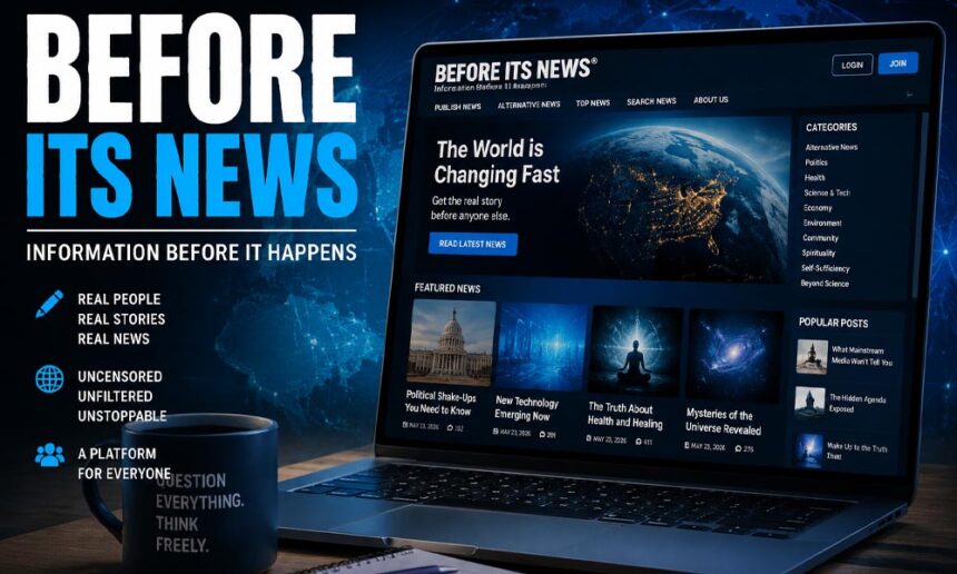 Before Its News: Why Millions of People Visit This Unusual Website