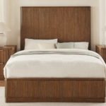 How to Bring Warm Wood Tones Into a Small Bedroom