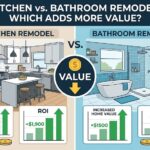 Kitchen vs. Bathroom Remodel