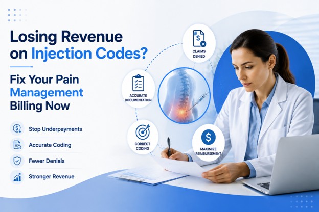 Losing Revenue on Injection Codes? Fix Your Pain Management Billing Now
