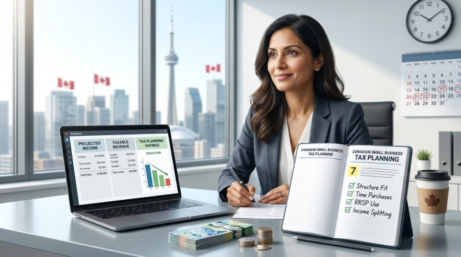 7 Tax Planning Moves That Lower What Small Businesses Owe in Canada