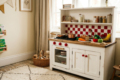 How a Play Kitchen Encourages Imaginative and Role Play
