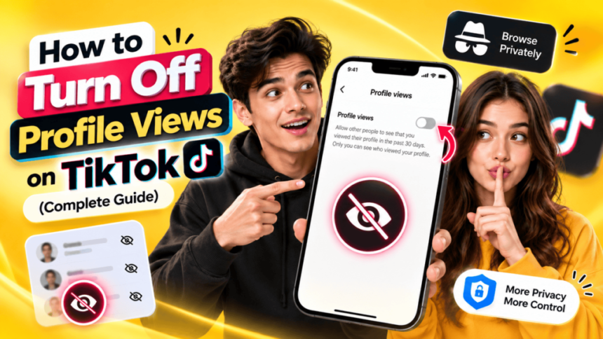 How to Turn Off Profile Views on TikTok