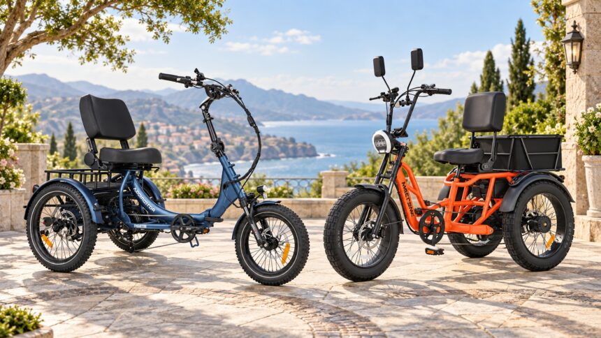 Semi-Recumbent Electric Trike for a More Comfortable Way to Ride: Freetri E-361 vs Tour Lite 2.0